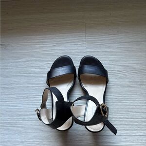 Cole Haan Black Strappy Heel Sandals | Women’s 6.5